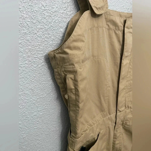 Vintage Tommy Hilfiger jumpsuit overalls carpenter size Large 90's wide‎ leg - Picture 5 of 15